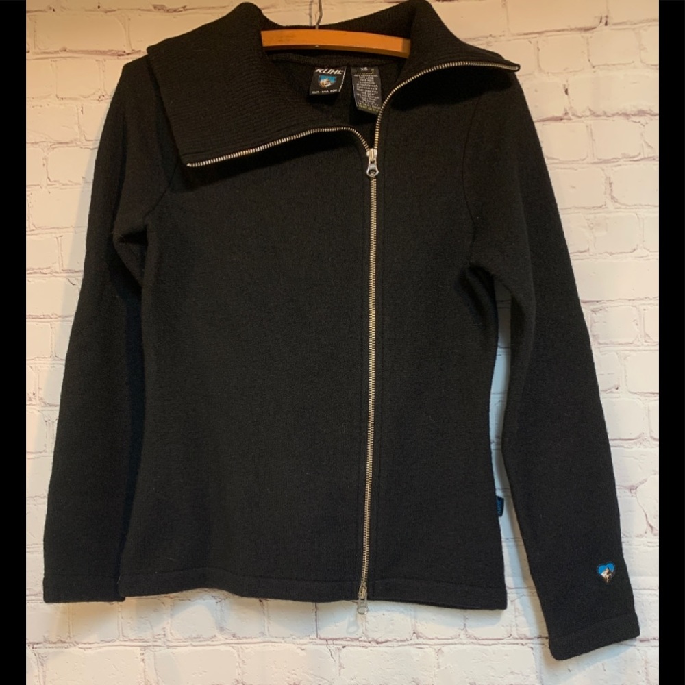 KUHL Merino Wool Side Zip Cardigan Jacket XS